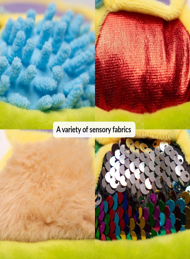 ODOXIA Sensory Turtle Stuffed Animal | Sensory Plush Toy | Fidget Stuffed Animal for Kids | Great for Sensory Needs | Sensory Stuffed Animals for Children | Sensory Pillow Plush - Image 4